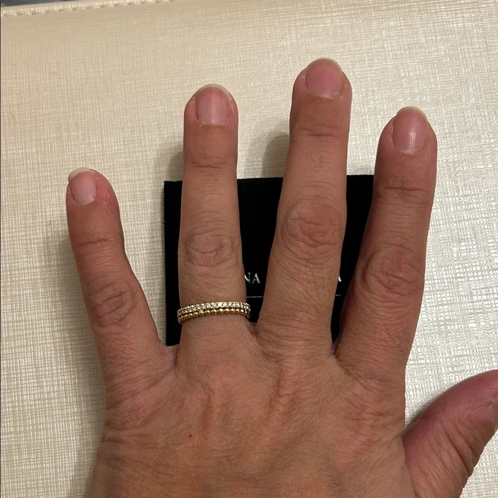 Dana Rebecca poppy Rae diamond pebble Ring - Picture 2 of 4